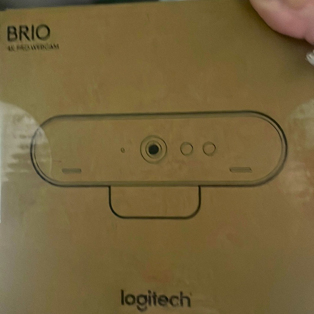 Logitech brio 4K pro webcam